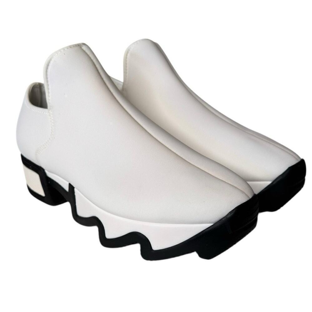 Iri Nyc Wes White Neoprene Streetwear Sneakers Unisex Size Eu 41 Us W11 M8 — image 2 of 8
